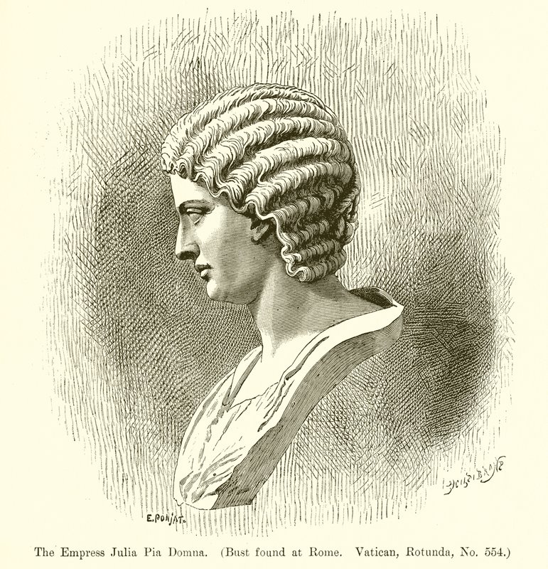 İmparatoriçe Julia Pia Domna. (Roma