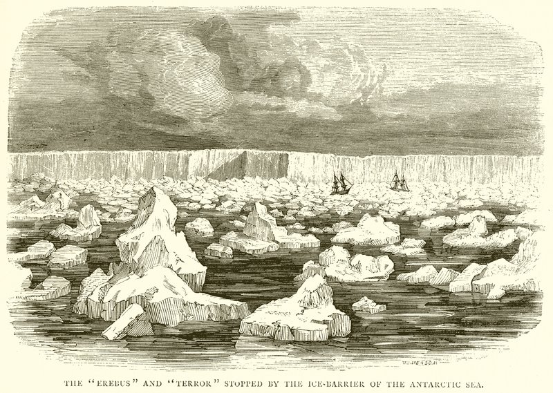 Erebus ve Terör, Antarktika Denizi