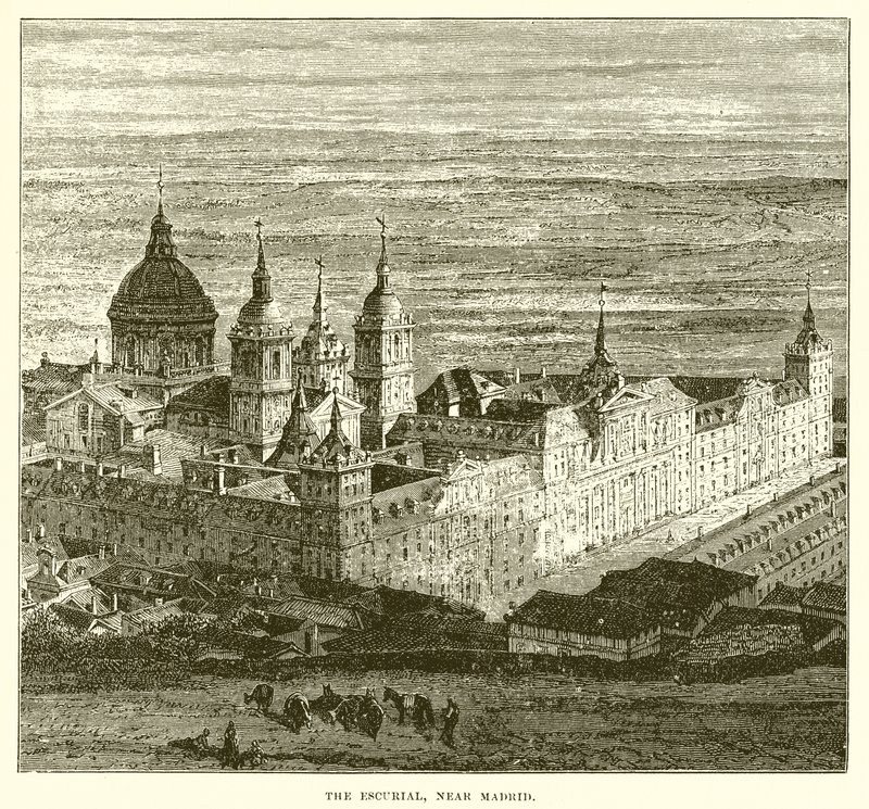 Madrid yakınlarındaki Escurial by English School