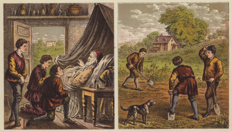 Babaların Mirası (renkli taş baskı) by English School
