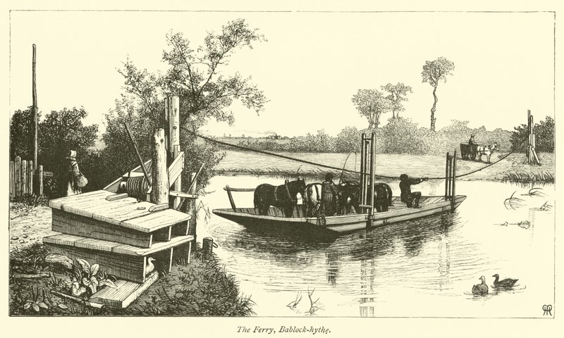 Feribot, Bablock-hythe by English School