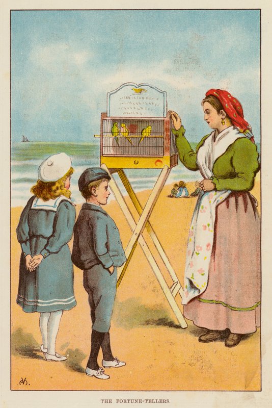 Falcılar (renkli taş) by English School