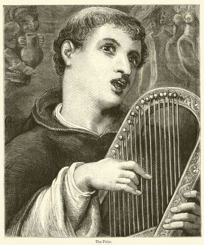 Rahip (gravür) by English School