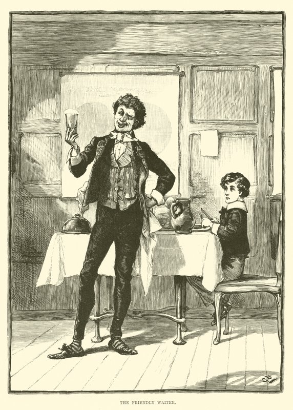 Dost Garson (gravür) by English School