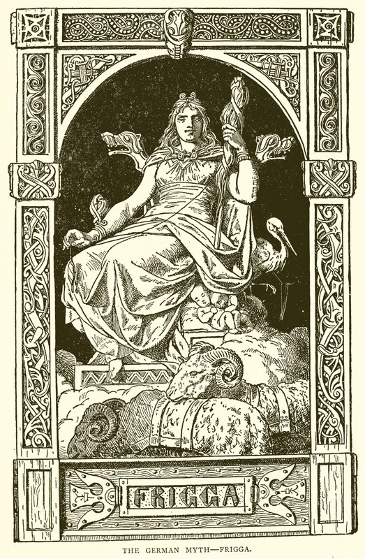 Alman Miti-Frigga by English School