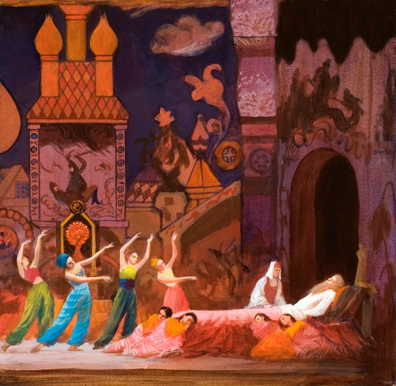 Altın Horoz, Rimsky Korsakov by English School