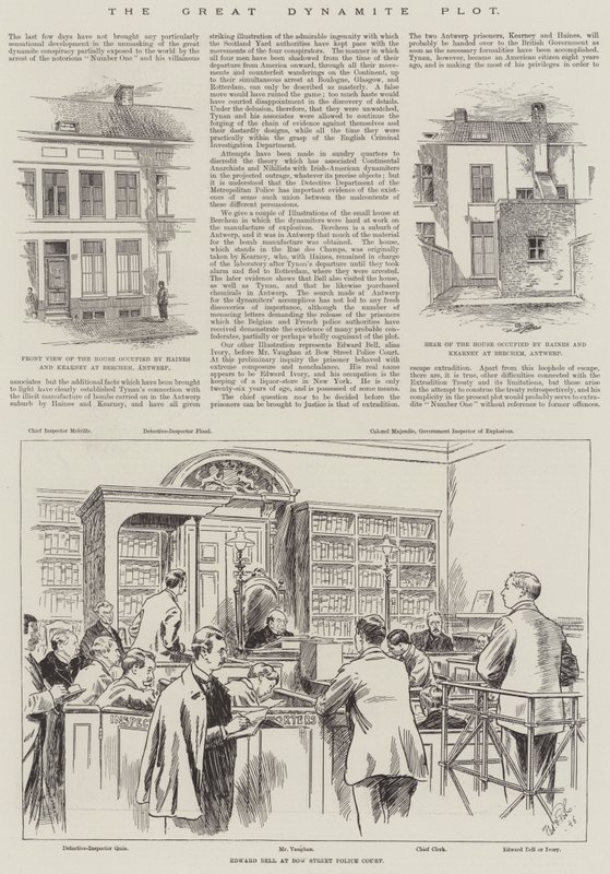Büyük Dinamit Komplosu (gravür) by English School