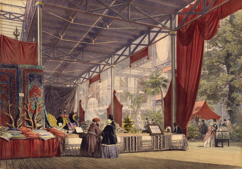 Büyük Sergi 1851, Türkiye No 1 (renkli gravür) by English School
