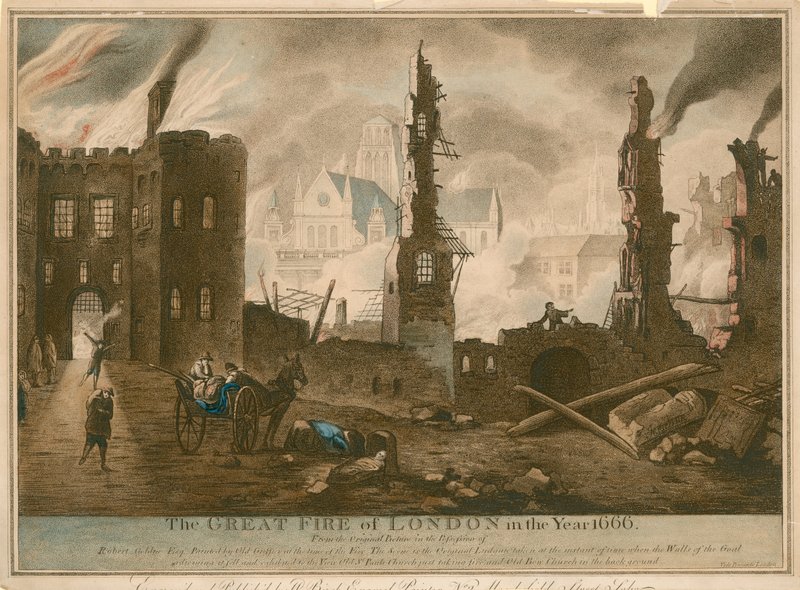 1666 yılında Londra