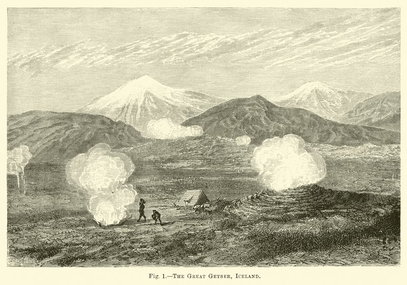 Büyük Geysir, İzlanda by English School