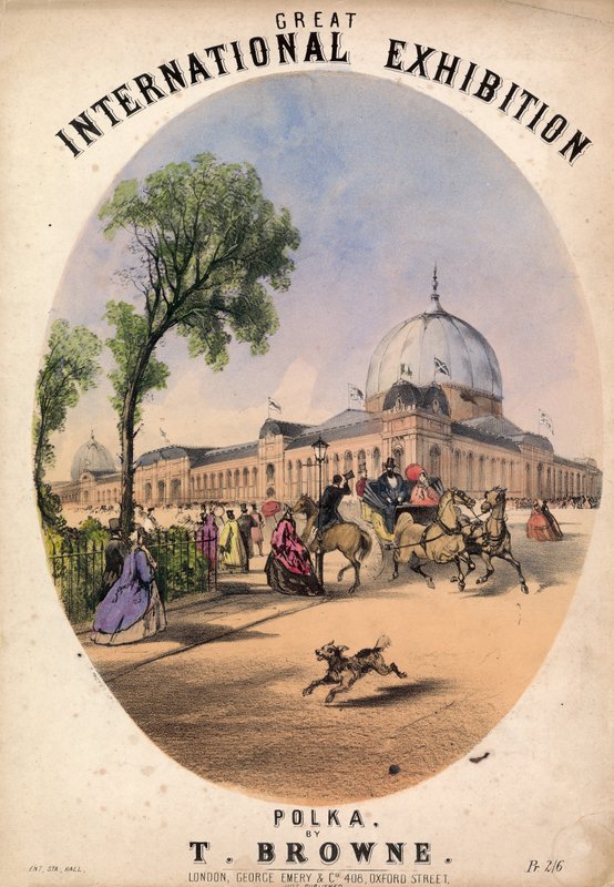 Büyük Uluslararası Sergi (1862) by English School