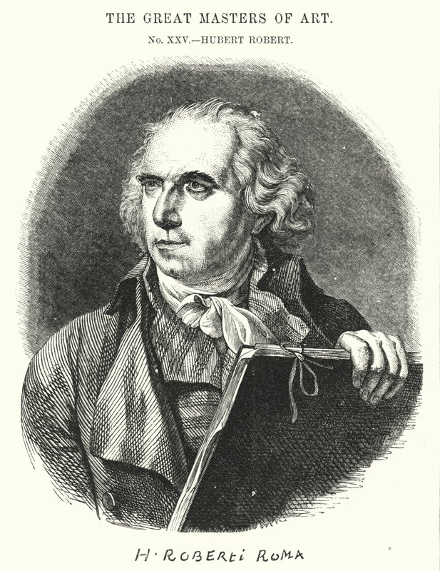 Büyük Sanat Ustaları, Hubert Robert (gravür) by English School
