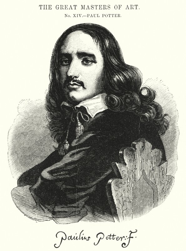 Sanatın Büyük Ustaları, Paul Potter (gravür) by English School