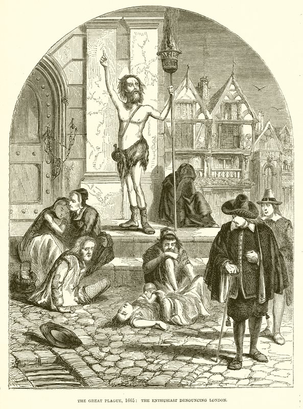 Büyük Veba, 1665: Meraklısı Londra