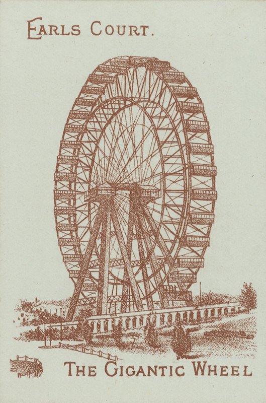 Büyük Çark, Earls Court, Londra by English School