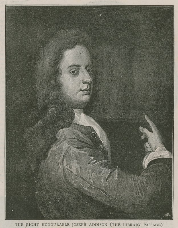 Saygıdeğer Joseph Addison by English School
