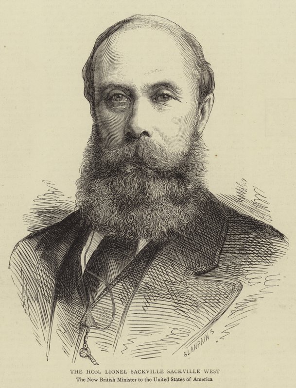 Sayın Lionel Sackville Sackville West (gravür) by English School