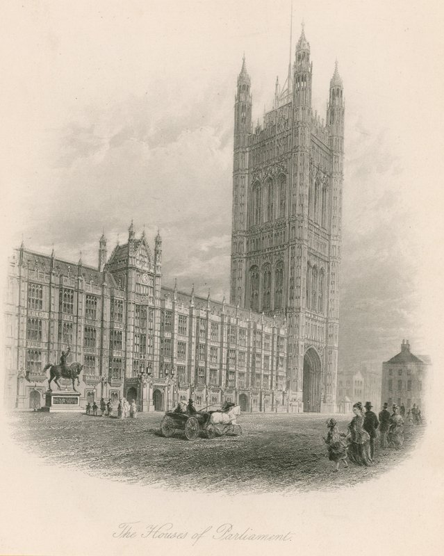Parlamento Binaları, Westminster, Londra by English School