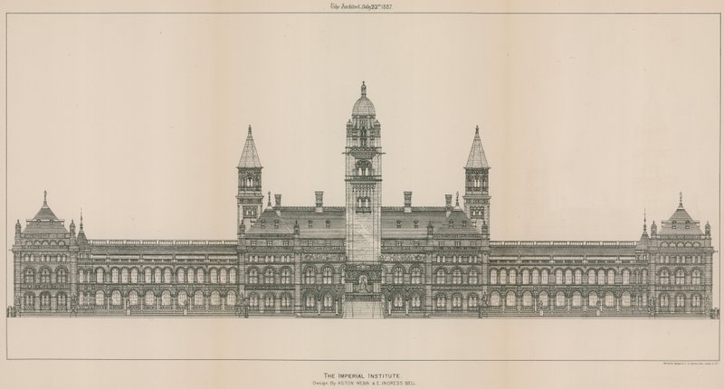 İmparatorluk Enstitüsü: Tasarım Aston Webb ve E Ingress Bell by English School