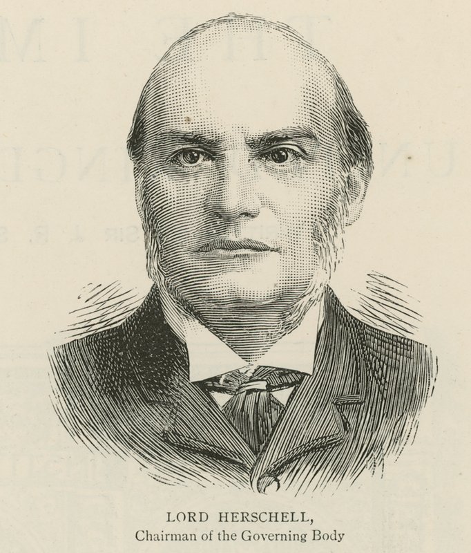 İmparatorluk Enstitüsü: Lord Herschell, Yönetim Kurulu Başkanı by English School