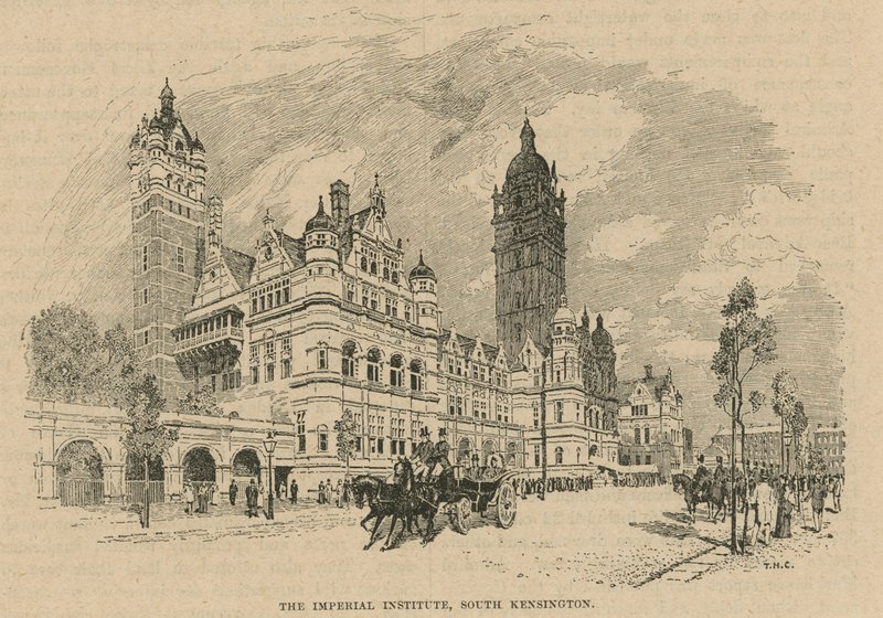 Birleşik Krallık, Koloniler ve Hindistan İmparatorluk Enstitüsü, South Kensington, Londra by English School