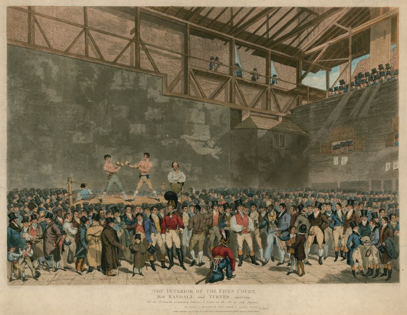 Randal ve Turner'ın fikir ayrılığı yaptığı Fives Court'un İçişleri by English School