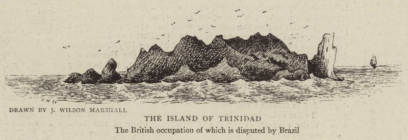 Trinidad Adası (gravür) by English School