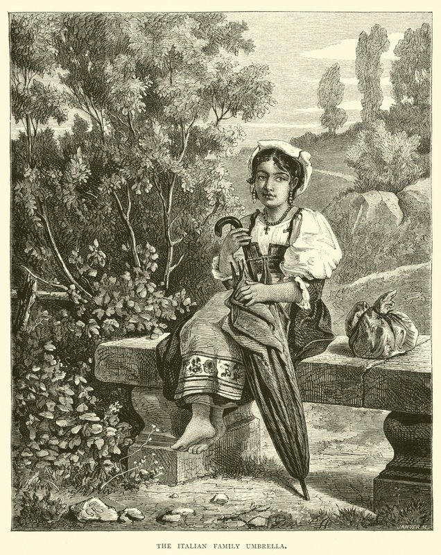 İtalyan aile şemsiyesi by English School