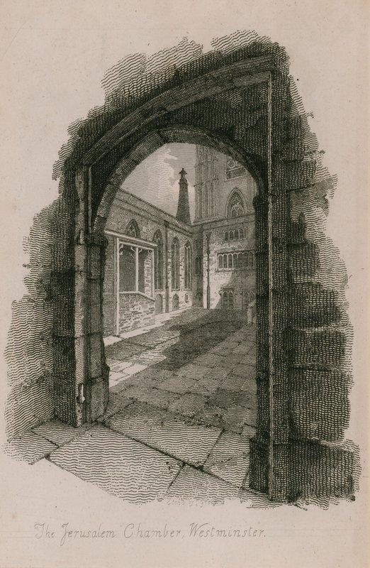 Kudüs Odası, Westminster Abbey, Londra by English School