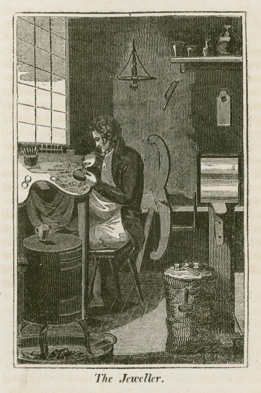 Kuyumcu (gravür) by English School