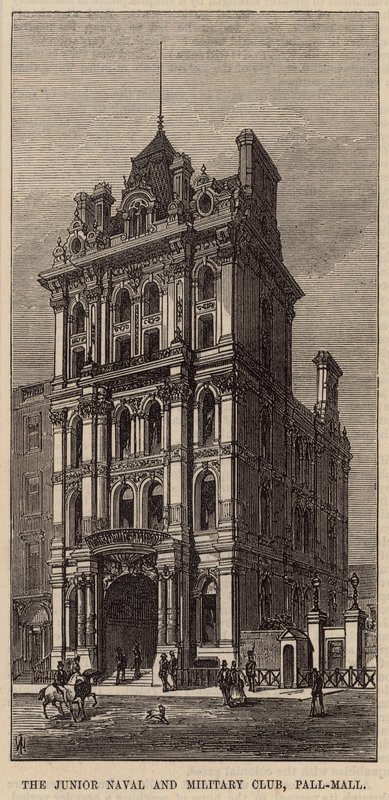 Genç Deniz ve Askeri Kulübü, Pall Mall by English School