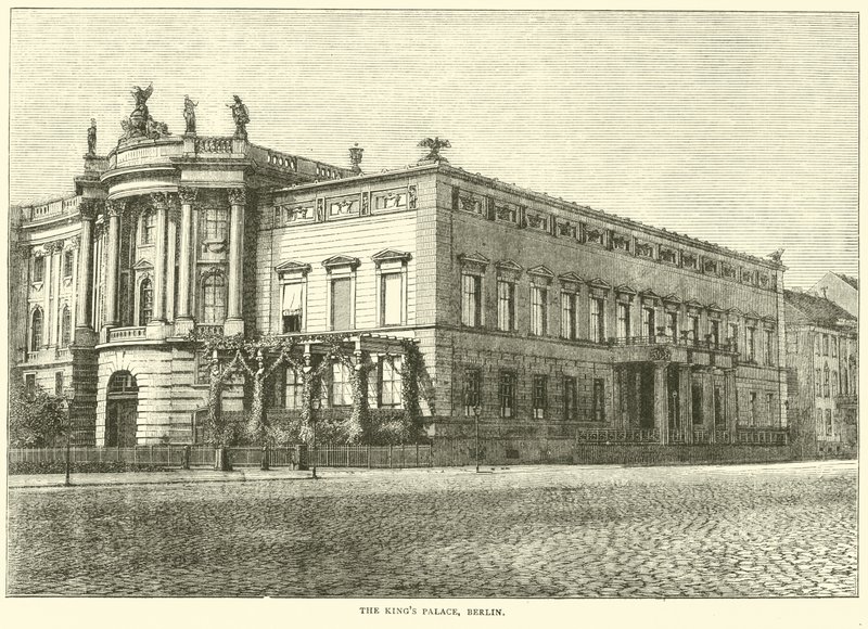 Krallar Sarayı, Berlin, Mart 1871 by English School