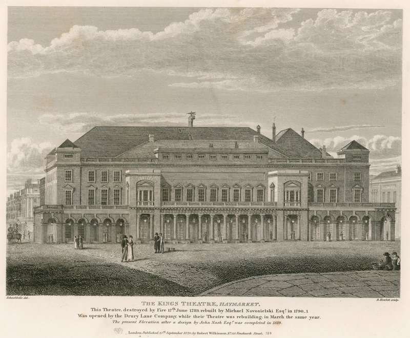 Kings Tiyatrosu, Haymarket, Londra by English School
