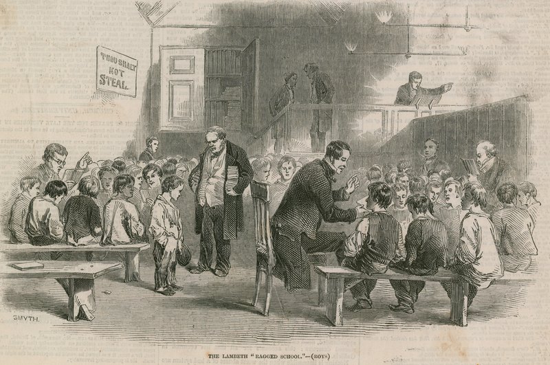 Erkekler için Lambeth Ragged Okulu by English School