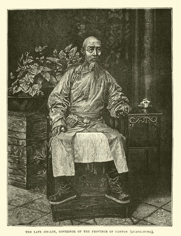 Geç Jin-Lin, Kanton Eyaleti Valisi Quang-Tung by English School