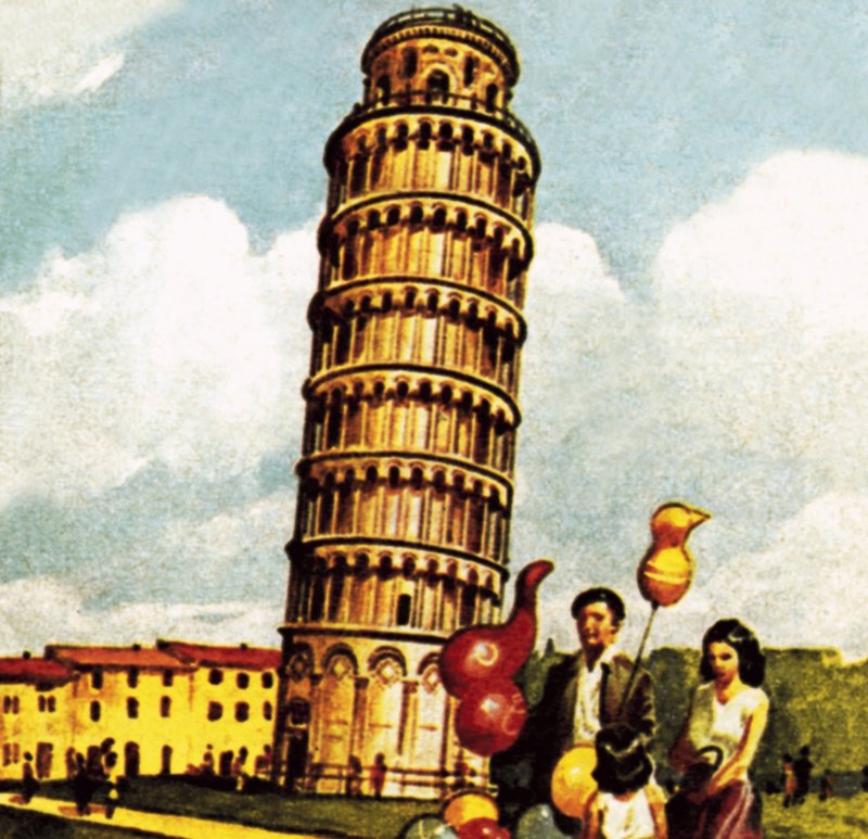 Eğik Pisa kulesi by English School