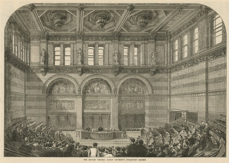 Konferans Tiyatrosu, Londra Üniversitesi, Burlington Gardens by English School