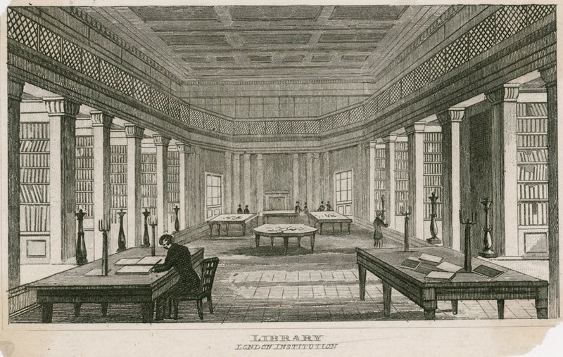 Londra Kurumu Kütüphanesi, Finsbury Circus, Londra by English School