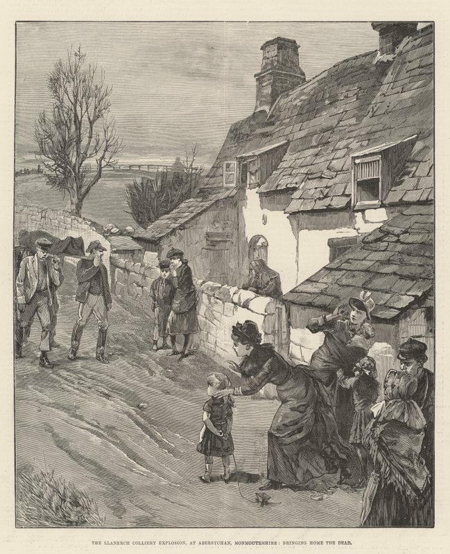 Llanerch Colliery Patlaması, Abersychan, Monmouthshire