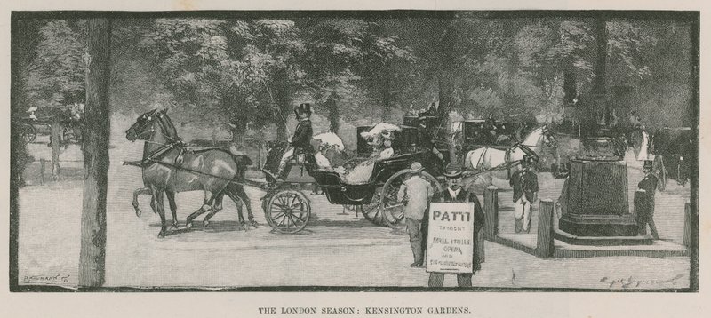 Londra Sezonu: Kensington Bahçeleri by English School