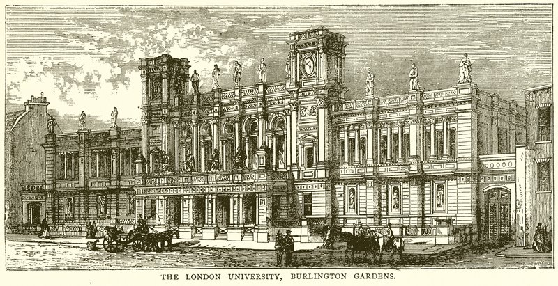 Londra Üniversitesi, Burlington Bahçeleri by English School