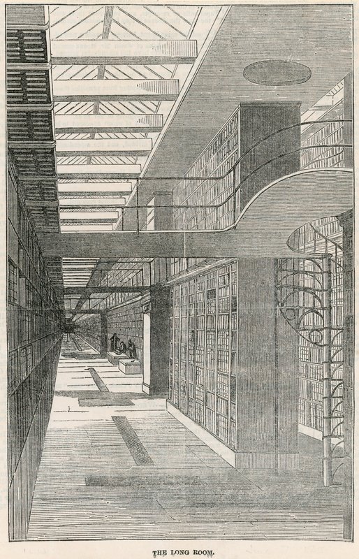 The Long Room, British Museum by English School