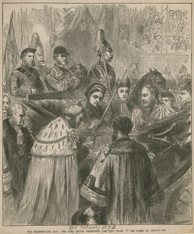 Lord Mayor, Temple Bar