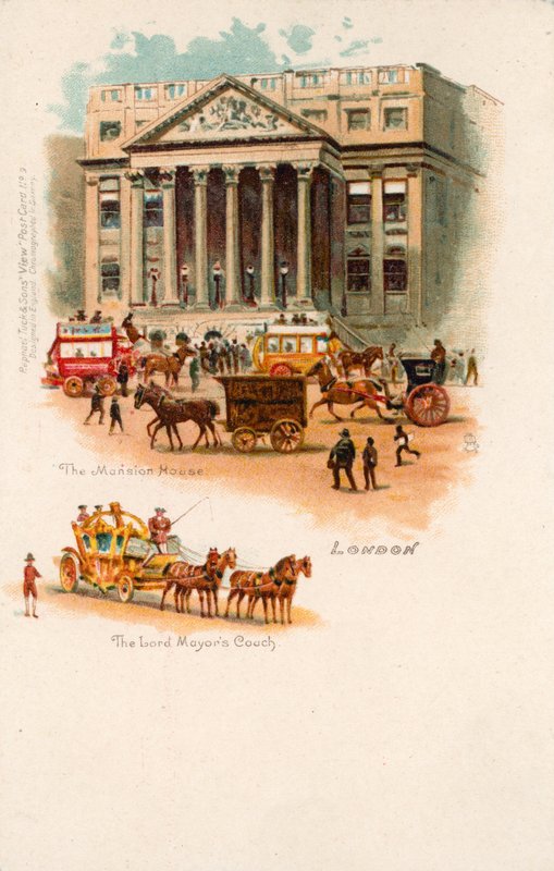 Mansion House, Lord Mayors Koçu by English School