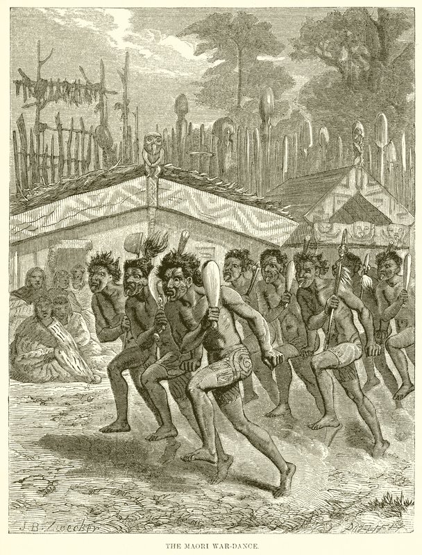 Maori Savaş Dansı by English School