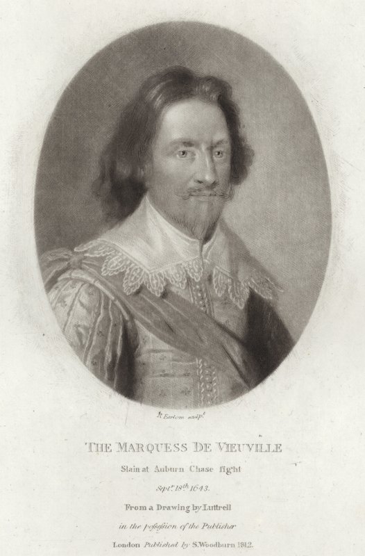 Marki de Vieuville by English School