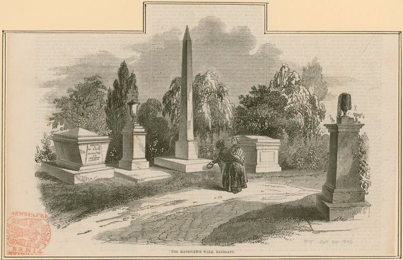 Mozole Yürüyüşü, Highgate Mezarlığı, Londra by English School