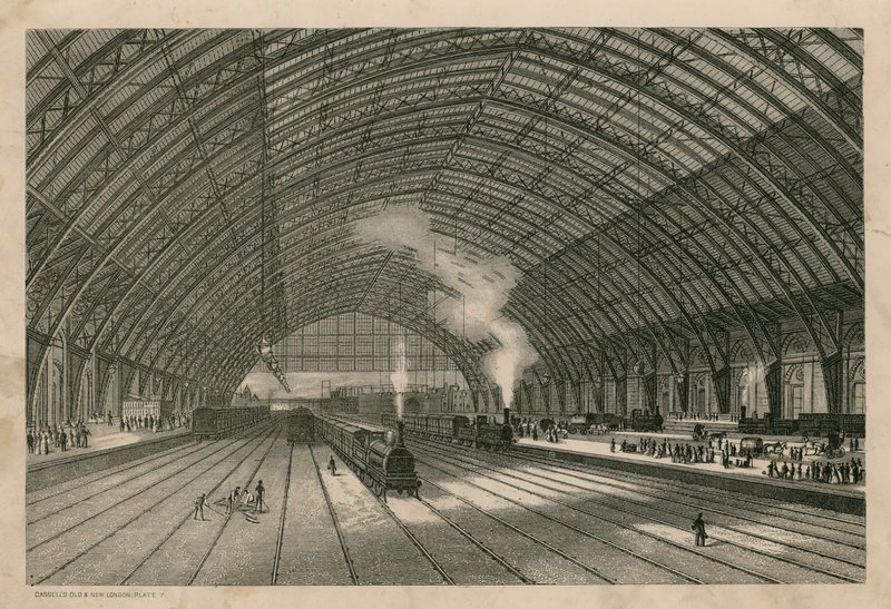 Midland Tren İstasyonu, St Pancras, Londra by English School