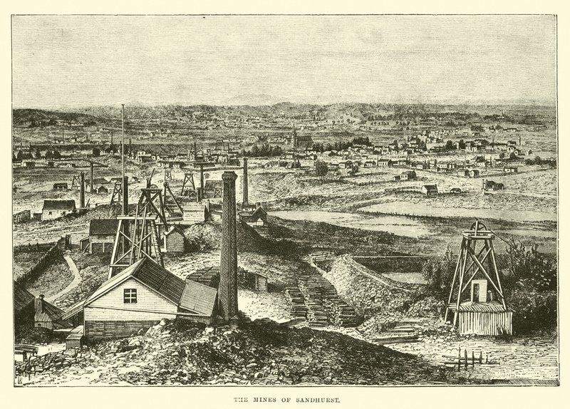 Sandhurst Madenleri by English School