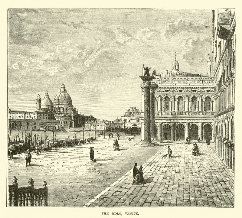 Molo, Venedik by English School